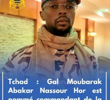 Tchad  : Le Général Moubarak Abakar Noussour Hor est nommé Commandant de la Force Mixte RCA - TCHAD.