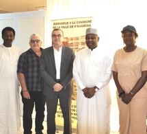 Tchad : Le Maire de N'Djamena reçoit l'Ambassadeur de France et le Directeur de l'AFD