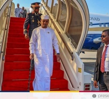 Tchad : Le Président Déby Itno en Guinée Équatoriale pour le sommet de la CEEAC