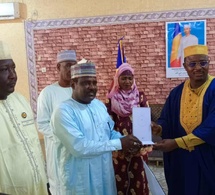 Tchad : au Guéra, remise d’un équipement Starlink a la presse de la province