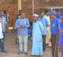 Tchad : Le Maire adjoint de Moundou inspecte les travaux d'aménagement dans le 2ème arrondissement