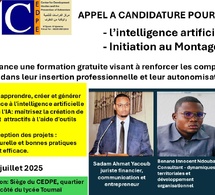 Tchad : Le CEDPE organise une formation sur l'intelligence Artificielle (5-7 juillet 2025)