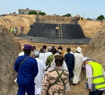 Tchad : Le Ministre de l'Eau et de l'Énergie en visite de chantier à Guinebor