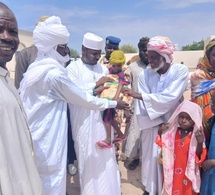 Tchad - Batha : Distribution de kits alimentaires aux sinistrés de N'Djamena Bilala