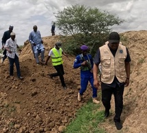 Lutte contre les inondations : Le Maire de N'Djamena supervise les travaux à Afrouk
