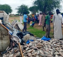 Tchad : Accident sur l'axe Abéché-Mongo, quatre blessés et un véhicule de poisson renversé