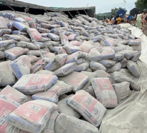 Tchad : un camion transportant du ciment se renverse, pas de victimes
