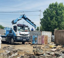 Tchad : Déguerpissement des installations anarchiques devant le siège du CSAI à N'Djaména