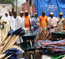 Tchad : Moov Africa Tchad fait un don de matériel d’assainissement à la mairie de Mao