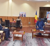 Tchad : Le Président du Sénat reçoit l'Ambassadeur de Côte d'Ivoire