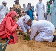 Tchad : Les ministres de l'Environnement et de la Jeunesse plantent des arbres à Gli-Gli