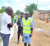 Tchad : Le maire du 9ème arrondissement constate les dégâts des inondations après les dernières pluies