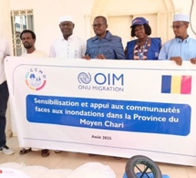 Tchad : au Moyen-Chari, l’OIM soutient les communautés pour faire face aux inondations