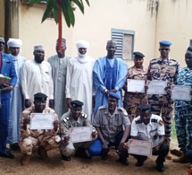 Tchad : le préfet de la Tandjilé-Ouest honore les responsables de la sécurité