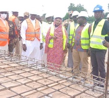 Tchad : visite du chantier de construction du Palais de justice de N’Djamena par le ministre de la Justice
