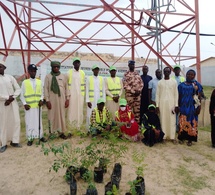 Tchad : Des jeunes plantent des arbres pour lutter contre la désertification à Moussoro