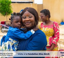 Tchad : La ministre de la Femme visite la fondation Dieu Bénit