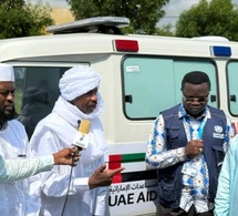 Tchad : à Abéché, réception d'une ambulance par le ministre de la Santé publique et de la Prévention
