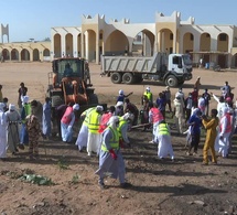 Tchad : le maire d'Amdjarass lance une campagne d’assainissement au marché moderne