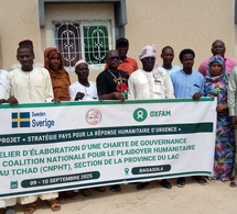 Tchad : Une charte de gouvernance pour la Coalition humanitaire du Lac