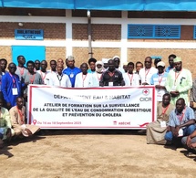 Tchad : à Abéché, le CICR forme sur la qualité de l'eau et la prévention du choléra
