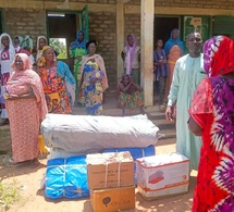 Tchad : Solidarité des cadres du MPS de Korbol envers les sinistrés des inondations de Nielim