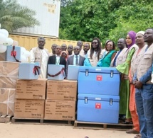 Tchad : le ministère de la Santé réceptionne un lot d’équipements de chaîne de froid offert par Africa CDC