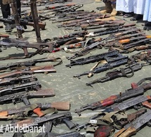 Tchad : Le général Ismat présente un important lot d’armes saisies dans le Salamat