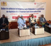 Tchad : l 'ANAR-CSU en atelier de validation du guide national de régulation sur la CSU