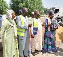 Tchad :  à N'Djamena, la commune du 3ème arrondissement soutient le Lycée Félix Eboué par des travaux de remblaiement