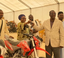 Tchad : Le Projet RENFORT remet neuf motos au ministère de la Santé pour la lutte contre la malnutrition