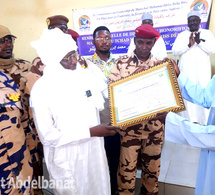 Tchad : PARDON Inter décerne une distinction honorifique au chef de l'État Mahamat Idriss Deby Itno