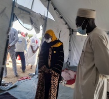 Tchad : La députée Amina Ali Idriss en visite de solidarité à Djourf Al Ahmar, foyer du choléra