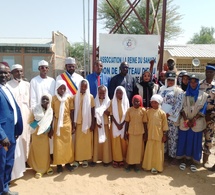 ‎ Tchad : don d'un château d'eau à l'école Hillé Béchir de Moussoro