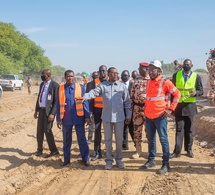 Tchad : Inspection des travaux de réhabilitation de la route Goudji-Djermaya-Massaguet