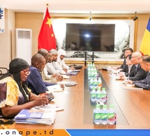 Tchad : Séance de travail entre l’ONAPE et l’Ambassade de Chine à N'Djamena Tchad : Séance de travail entre l’ONAPE et l’Ambassade de Chine à N'Djamena