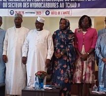 Tchad : ouverture de l’atelier national de validation du Plan stratégique de développement du secteur des hydrocarbures 2025-2030 Tchad : ouverture de l’atelier national de validation du Plan stratégique de développement du secteur des hydrocarbures 2025-2030