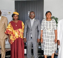 Tchad : le président de la CNDH reçoit en audience la représentante extérieure pour l'Afrique centrale de l’OIF