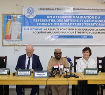 Tchad : ENA et INSP valident un nouveau référentiel pour moderniser la fonction publique