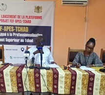 Tchad : lancement officiel de la plateforme numérique du projet FEF-APES-Tchad