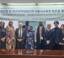 Tchad - Projet Sahel Relance : Lancement d'une mission d’étude conjointe à Séoul pour l’Institut EduSahel