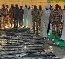 Tchad : au Sila, d’importantes quantités d’armes saisies