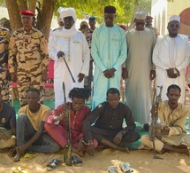 Tchad : 5 malfaiteurs présentés à la presse à Goz-Beïda
