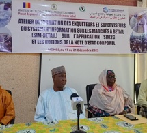 Tchad :  au Guéra, atelier de formation des enquêteurs et superviseurs sur l’application SIM2G