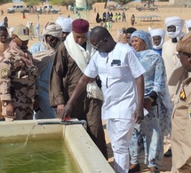 Tchad : visite des autorités provinciales du site de reboisement de Barra