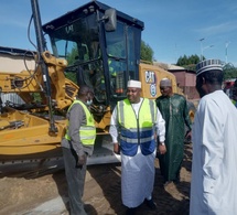 N’Djamena : Le Maire Sanoussi Hassan Abdoulaye conjugue civisme et travaux routiers