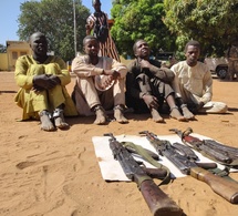 Tchad : coup de filet dans le Salamat, quatre présumés malfrats présentés à la presse