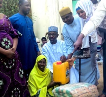 Solidarité nationale : plus de 1 200 kits alimentaires remis aux personnes handicapées à N’Djamena