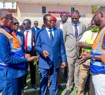 Tchad : visite d’inspection du Premier ministre au chantier du Stade Idriss Mahamat Ouya