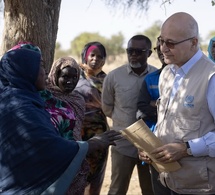 Crise des réfugiés au Tchad : Le cri d'alarme du Haut-Commissaire Barham Ahmed Salih depuis la frontière d'Adré